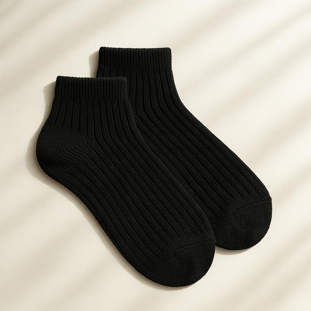 Arctic Wolf Men's Ribbed Ankle Length Socks (Pack of 6, 8 & 12 Pairs)