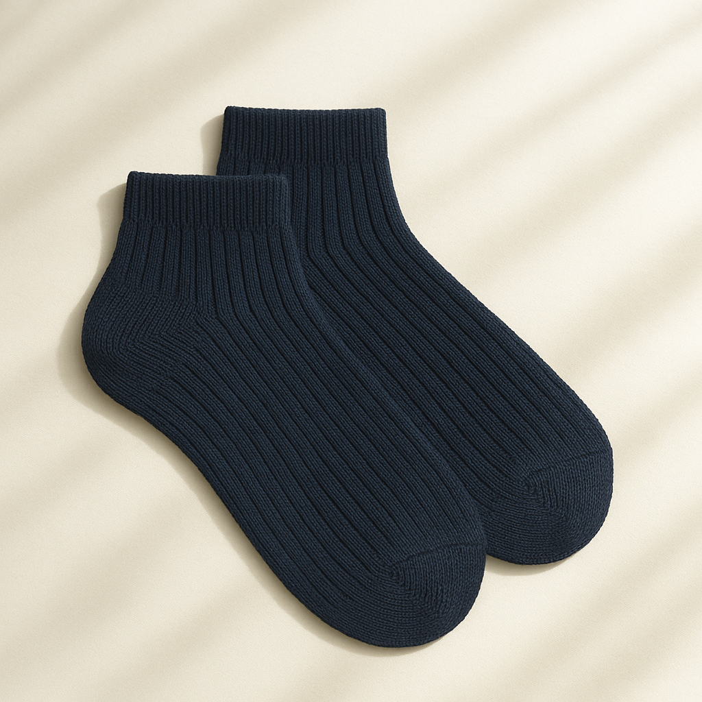Arctic Wolf Men's Ribbed Ankle Length Socks (Pack of 6, 8 & 12 Pairs)