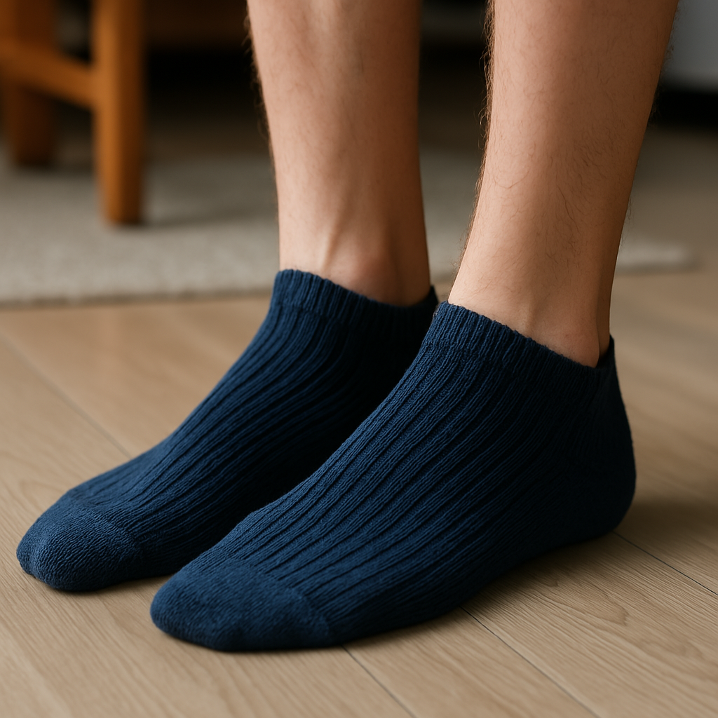 Arctic Wolf Men's Ribbed Ankle Length Socks (Pack of 6, 8 & 12 Pairs)