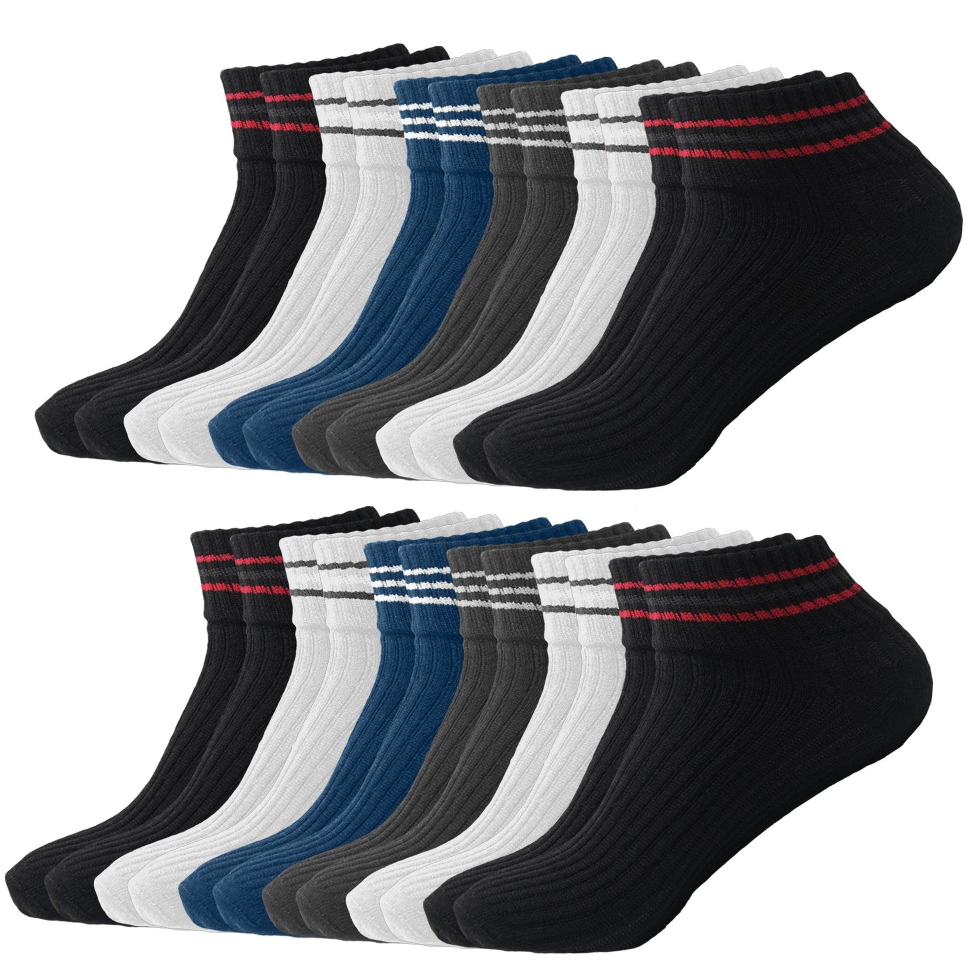 Arctic Wolf Cotton Ankle Socks - Adorable Me