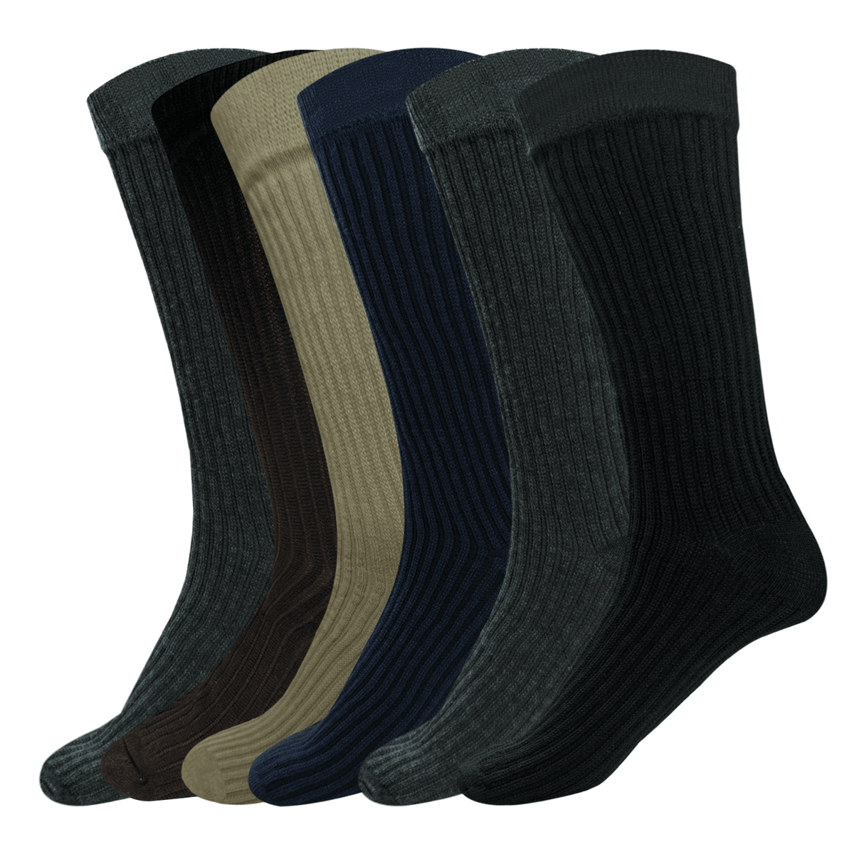 Plus12 Socks (Adult) - Merino Wool Mid-Calf Socks