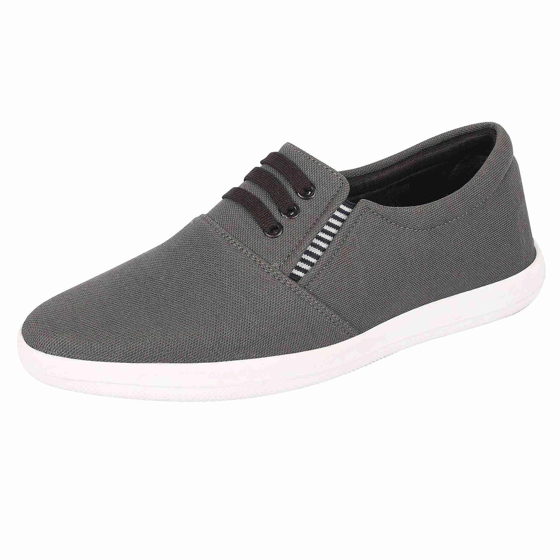 Men's Grey Lace-up Shoes - Adorable Me