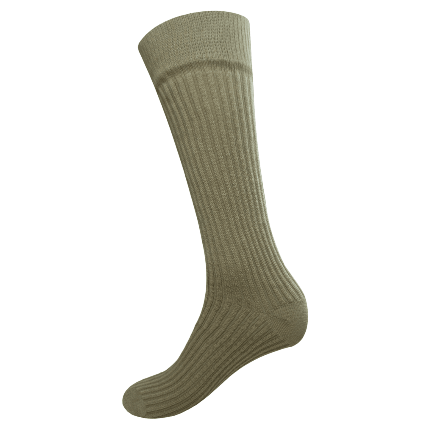 Arctic Wolf Men's Cotton Calf Length Ribbed Formal Socks, (Pack of 6 Pairs) - Adorable Me