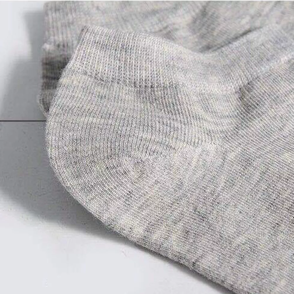 Arctic Wolf Men's Low Cut Ankle Socks, Black, Dark Grey, Light Grey & Navy Blue (Pack of 8 Pairs) - Adorable Me