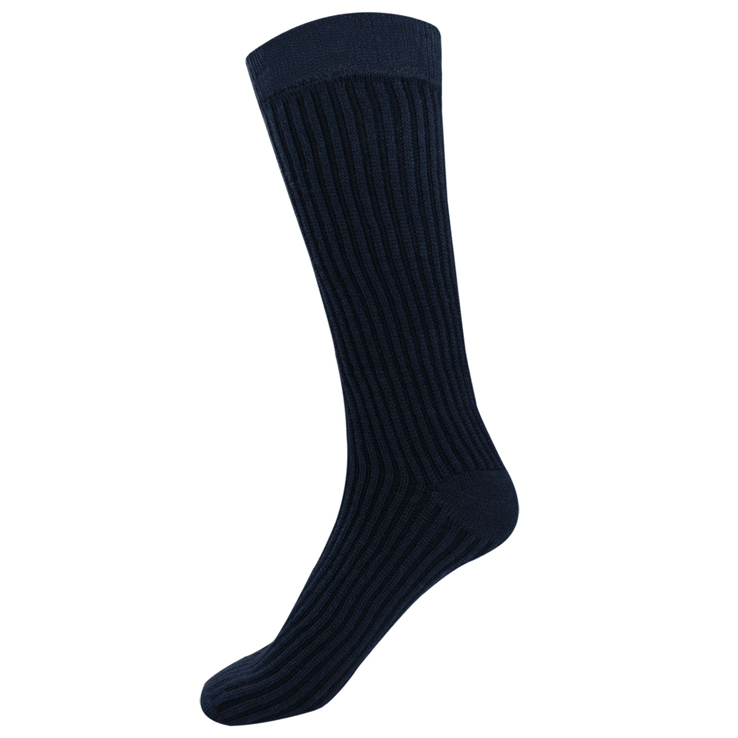 Arctic Wolf Men's Cotton Calf Length Ribbed Formal Socks, (Pack of 6 Pairs) - Adorable Me