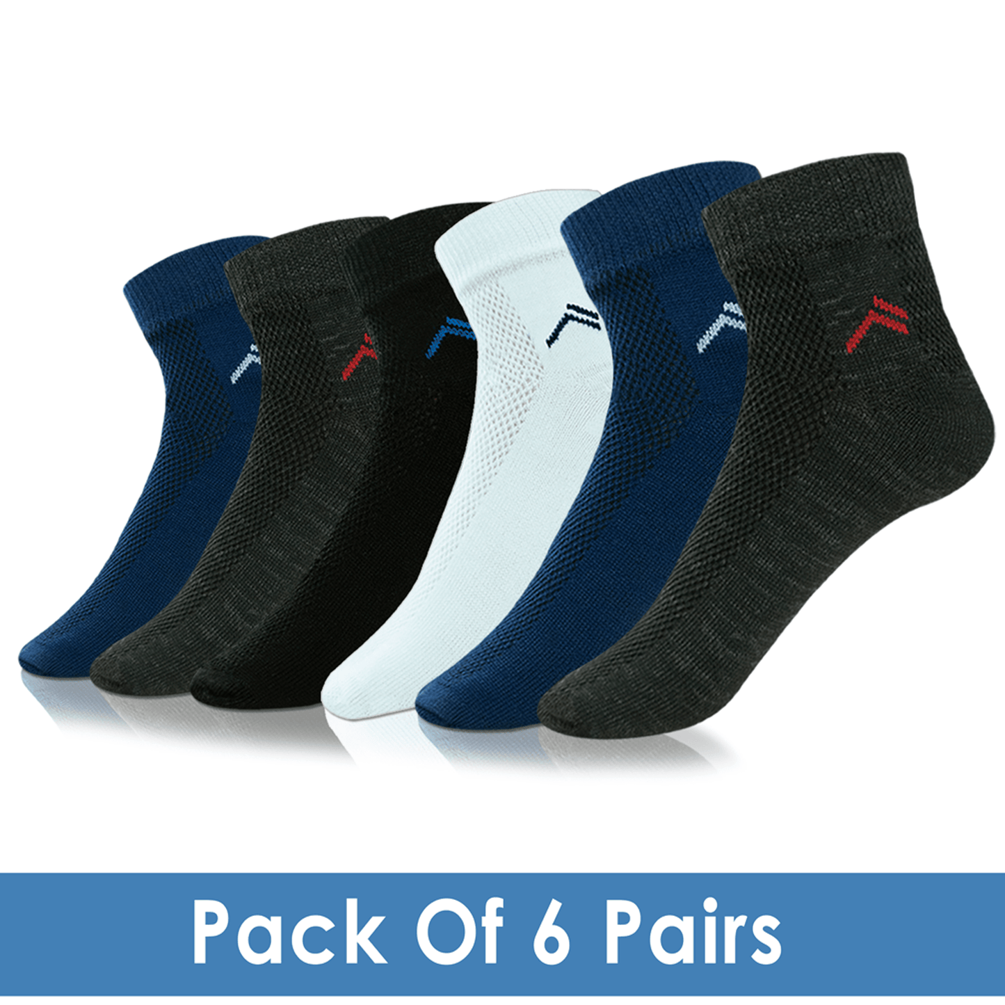 Arctic Wolf Unisex Cotton Ankle Socks - Adorable Me