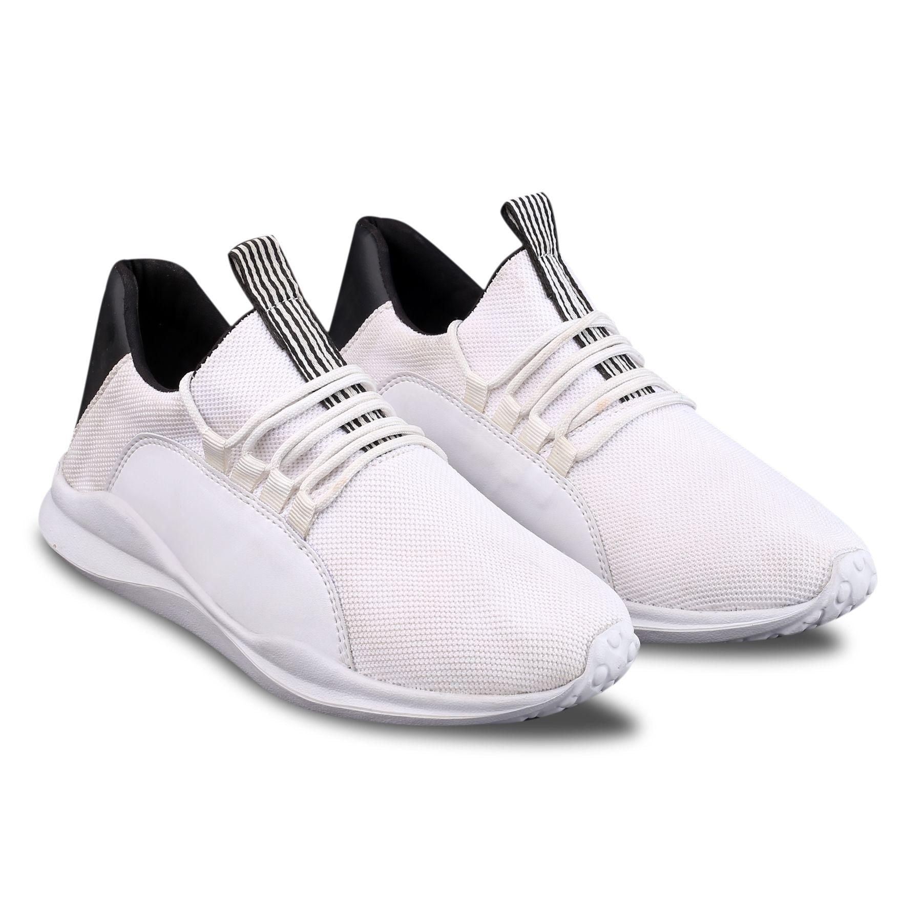 Men's White Casual Shoes - Adorable Me