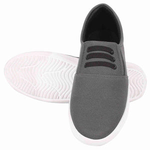 Men's Grey Lace-up Shoes - Adorable Me