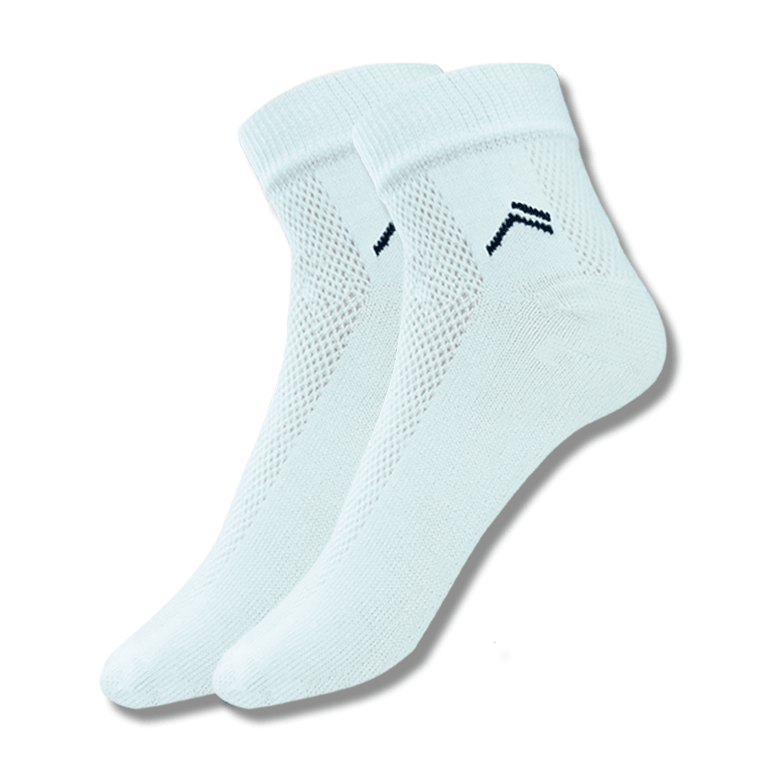 Arctic Wolf Unisex Cotton Ankle Socks (Pack of 12 Pairs) - Adorable Me