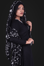 Load image into Gallery viewer, The GRACE!-Black &amp; White Kurta Set-Adorable Me

