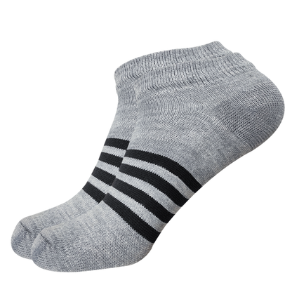 Arctic Wolf Cotton Low Cut Socks - Adorable Me