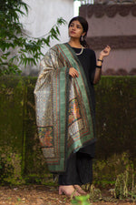 Load image into Gallery viewer, Printed Tussar Silk Dupatta - Adorable Me
