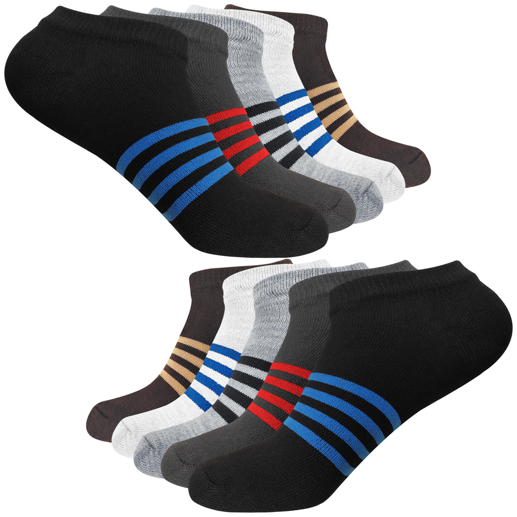 Arctic Wolf Men's Loafer Socks, Multi-Colored (Combo Pack of 12 Pairs) –  Adorable Me