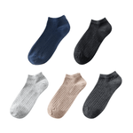 Load image into Gallery viewer, Arctic Wolf Men&#39;s Ankle Length Socks | Ribbed - Adorable Me
